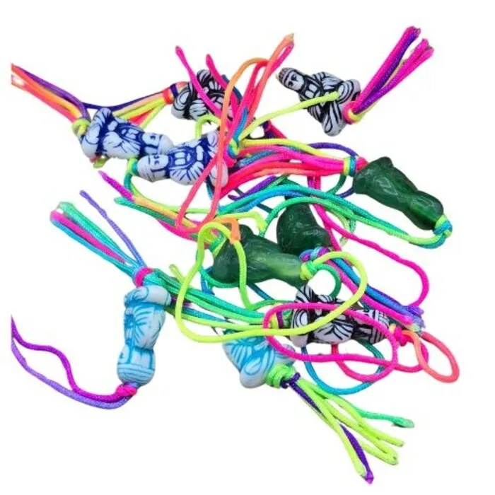 Meditatie Boeddha gelukshangers 10 stuks