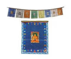 Gebedsvlaggen Boeddha's