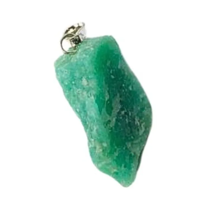 Amazoniet ruw edelsteenhanger