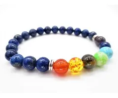 Chakra armband lapis lazuli