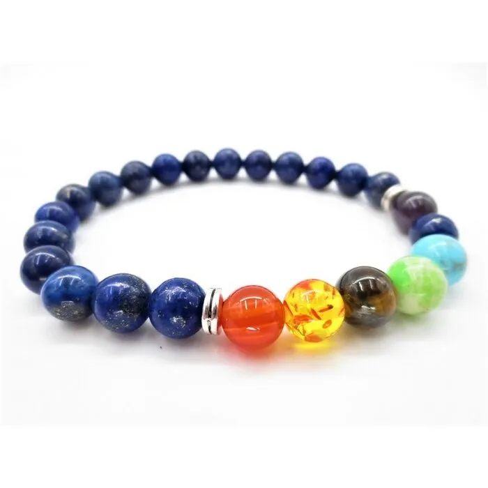 Chakra armband lapis lazuli
