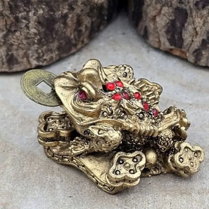 Feng Shui Welvaartskikker Klein –  (35x40x50 mm)