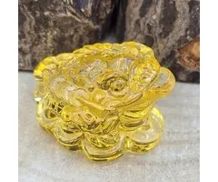 Feng Shui kikker glas