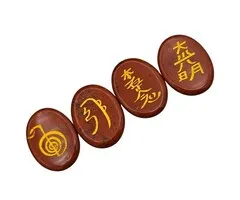 Reiki Symbolen Meditatiestenen - Jaspis Rood