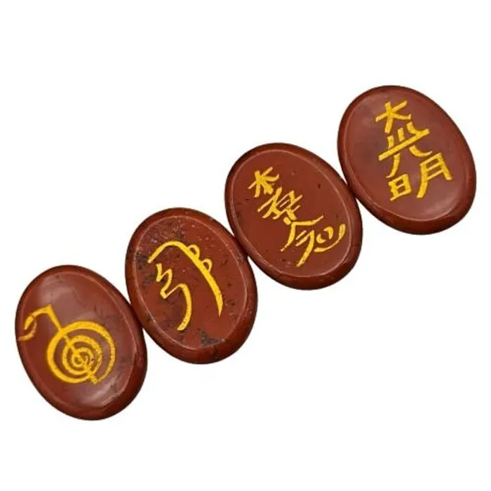 Reiki Symbolen Meditatiestenen - Jaspis Rood