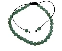 Armband Aventurijn groen met aantrekkoord