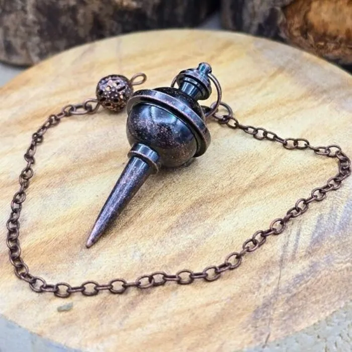 Pendel metaal bronskleurig