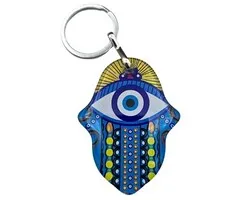 Sleutelhangerboze oog gekleurd