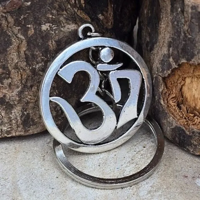 Sleutelhanger met ohm symbool