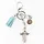 Success Angel sleutelhanger turquoise