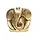 Mini buste Ganesha messing