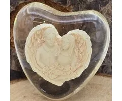 Angelstar Hart van Kunsthars met Liefdespaar