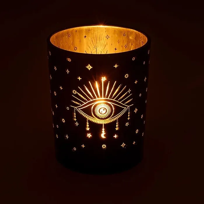 Sfeerlicht metallic Alziend oog - groot