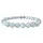 Aquamarijn armband 4 mm