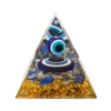 Orgonite Piramide Evil Eye & Lapis Lazuli