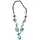 Luxe collier Larimar - Sterling zilver