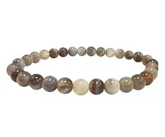 Agaat Botswana armband 6mm - A kwaliteit