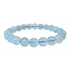 Aquamarijn armband 8 mm