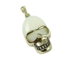 Hanger schedel Opaliet kwarts