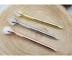 Pen met Bergkristal - 3 stuks