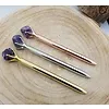 Pen met Amethist - 3 stuks