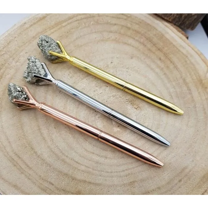 Pen met Pyriet - 3 stuks