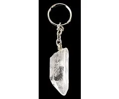 Sleutelhanger ruwe Bergkristal