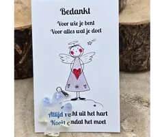 Edelsteen Engel – Dankbaarheid & Bescherming