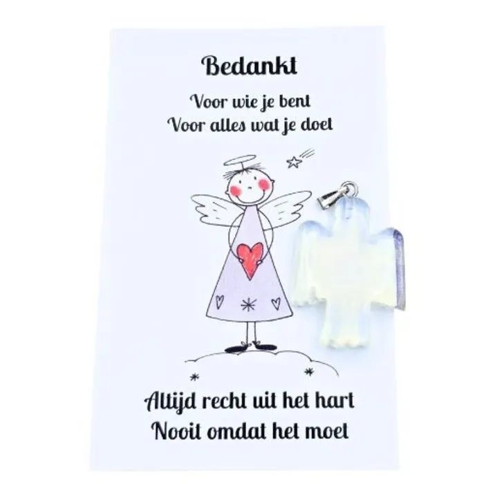 Edelsteen Engel – Dankbaarheid & Bescherming