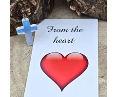 Edelsteen Kruisje – Liefde & Kracht uit het Hart