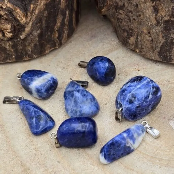 Sodaliet Edelsteenhanger - Rust & Harmonie