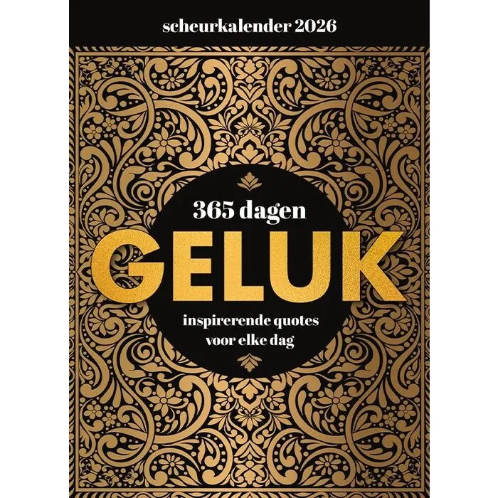 Scheurkalender 365 dagen geluk -Jaar 2026