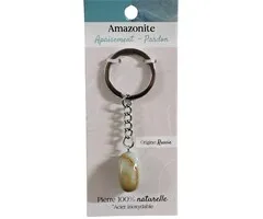 Sleutelhanger Amazoniet – Rust & Vergeving