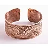 koperen armband met drakenmotief