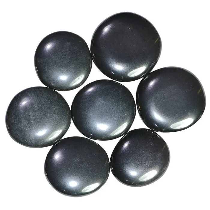 Hematiet platte steen