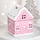 Roze peperkoekenhuis oliebrander