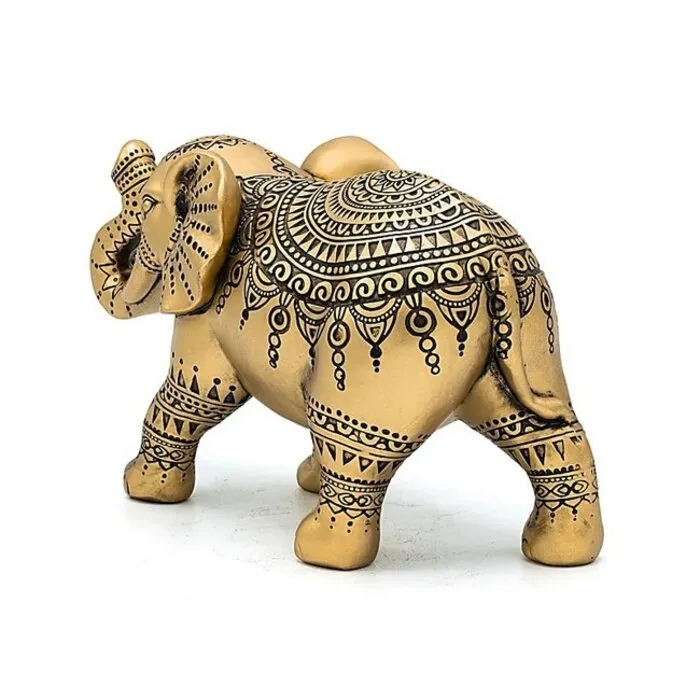 Deco Olifant goudkleurig