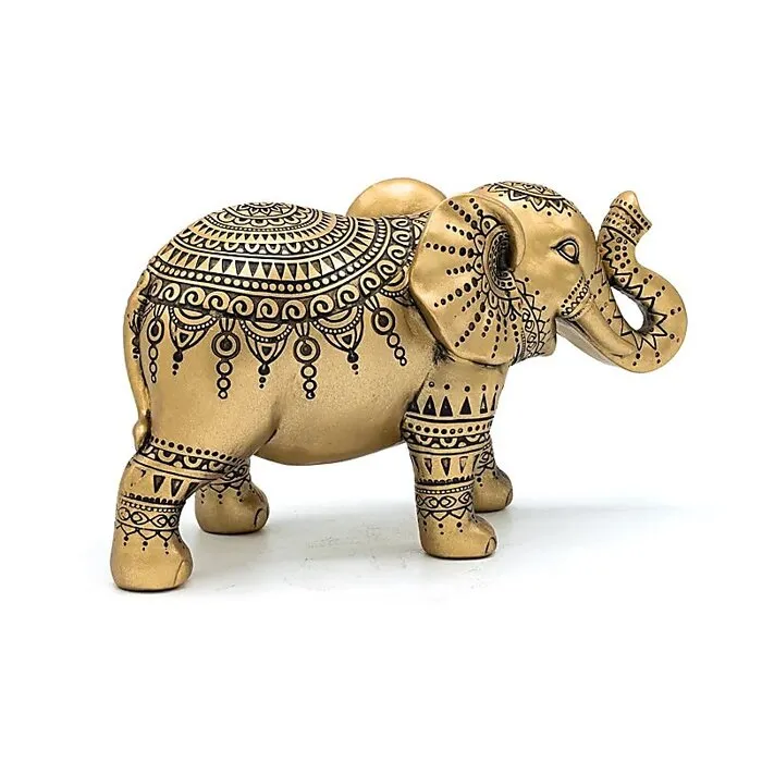 Deco Olifant goudkleurig