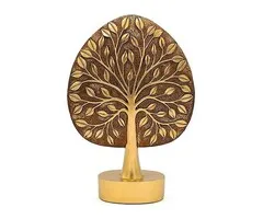 Deco Levensboom goudkleurig