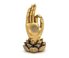 Deco Gyan Mudra goudkleurig