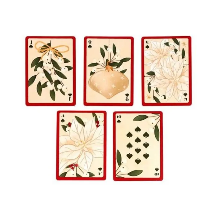 Botanische Kerstmis Speelkaarten Kaartspel