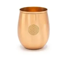 Koperen drinkbeker Bloem des Levens 350 ml