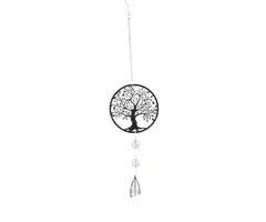 Windgong van roestvrij staal Tree of Life