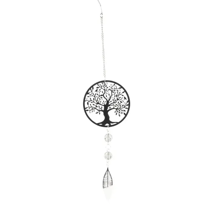 Windgong van roestvrij staal Tree of Life