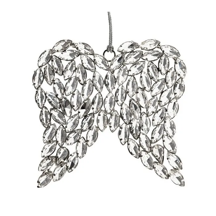 Kristallen vleugel facet geslepen glasstenen