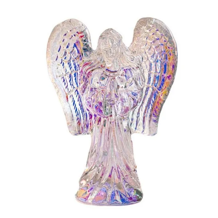 Glazen Engel - Opaal kleur