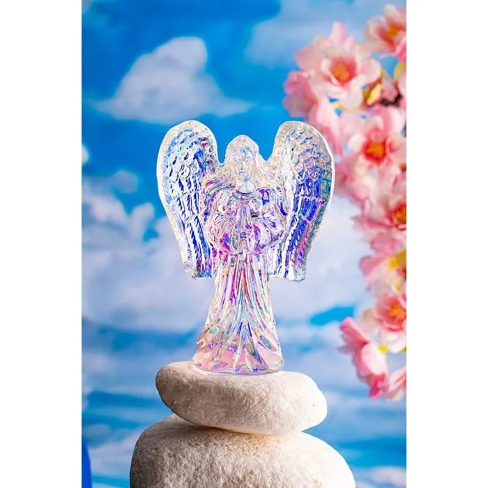 Glazen Engel - Opaal kleur