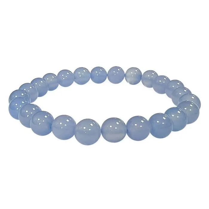 Armband chalcedoon 8 mm - A Kwaliteit