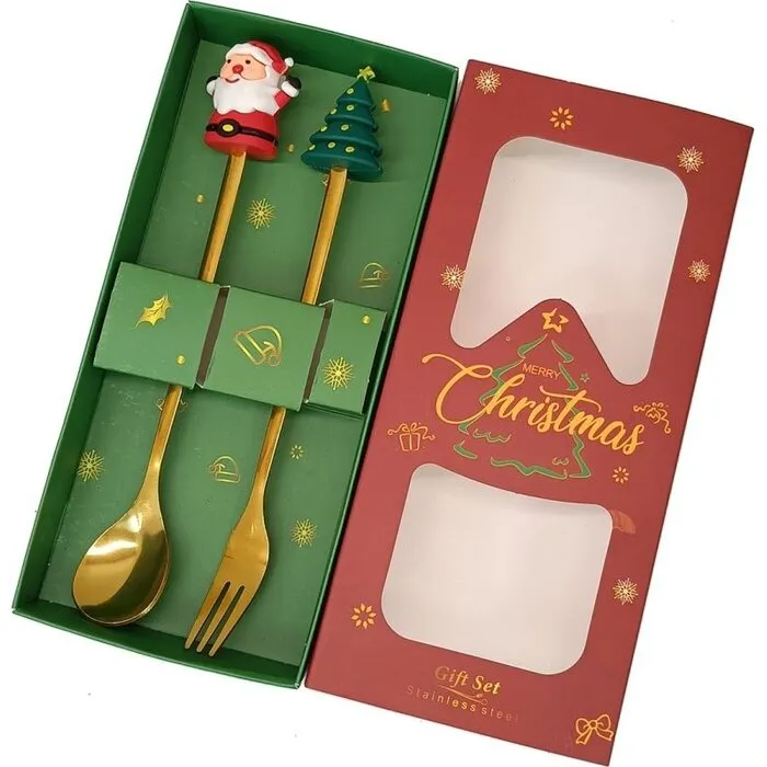 Kerst Bestek 2-delig