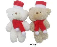 Kerst Teddybeer sleutelhanger